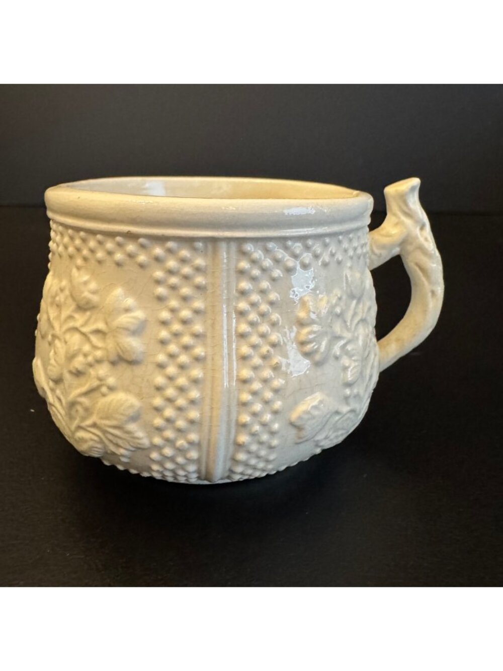Mottahedeh Design Made in Italy Fiori Bianco Sugar Bowl Figural Flower - No Lid